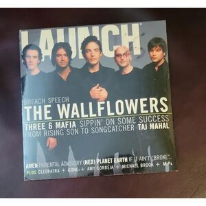 Rare Sealed 2000 Wallflowers Three 6 Mafia Launch Magazine CD-R